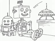 Image result for Robot Coloring Pages Realistic