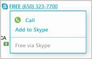 Image result for Click to Call Skype