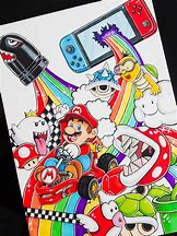 Image result for Cool Mario Cartoon Drawings