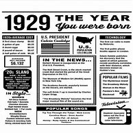 Image result for Year You Were Born Book