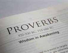 Image result for Bible Book of Proverbs