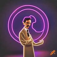 Image result for Nikola Tesla Neon Sign