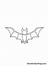 Image result for Simple Pencil Drawing of Bat