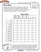 Image result for Place Value Worksheets for Kids
