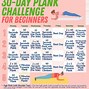Image result for Printable Plank Challenge Chart