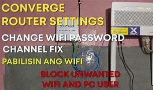 Image result for How to Change WiFi Password in Converge