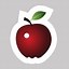 Image result for Red Apple SVG