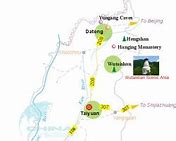 Image result for Wutaishan Map