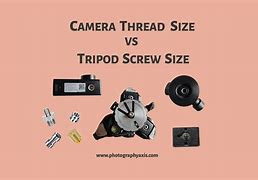 Image result for Camera Mount Diameter Table