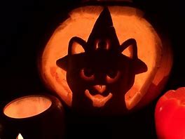 Image result for Witch Hat Pumpkin Carving