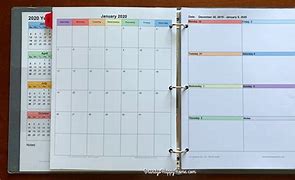 Image result for Calendar Binder