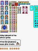 Image result for Kirby Amazing Mirror Red Sword