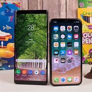 Image result for iPhone X vs Samsung Note 9