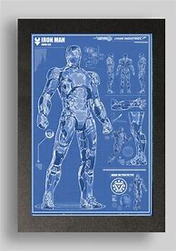 Image result for Marvel Iron Man Suit Blueprints
