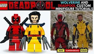 Image result for Deadpool LEGO Front-Facing