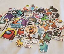 Image result for Among Us Stickers