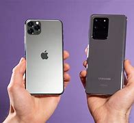 Image result for iPhone XS vs Samsung S20 Lite Plus 5G