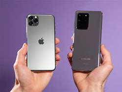 Image result for S20 vs iPhone X