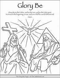 Image result for Catholic Prayer Coloring Pages Printable