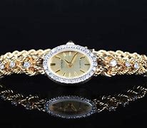 Image result for Jewelry Gold Watch Diamond