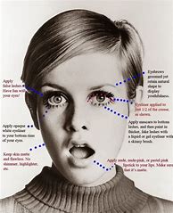 Image result for 1960s Makeup Styles