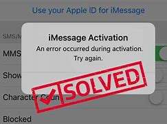 Image result for iMessage Waiting for Activation Fix