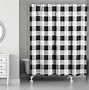 Image result for Black White Shower Curtain