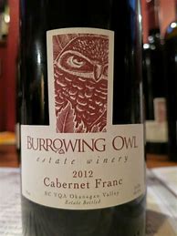 Image result for Burrowing Owl Cabernet Franc