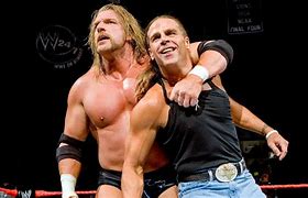 Image result for WWE Triple H and HBK Castume