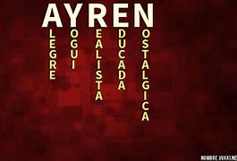 Image result for ayrem�n