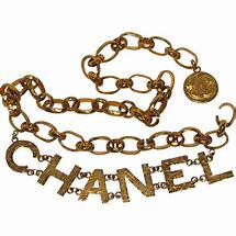 Image result for Chanel Chain Belt