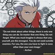 Image result for Fate Stay Night Quotes