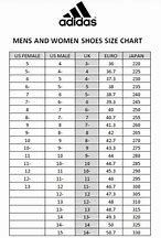 Image result for Adidas Shoe Size Chart Inches