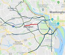 Image result for Arlington County Boundary Map