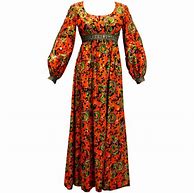 Image result for 1960s Maxi Dress