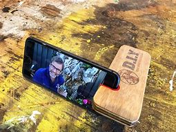 Image result for Wooden Phone Holder