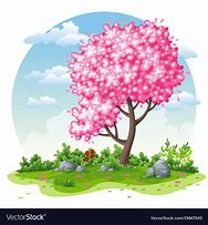 Image result for Spring Tree Cartoon