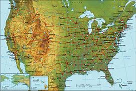 Image result for Big Map of the United States