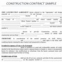 Image result for Construction Contract Agreement PDF