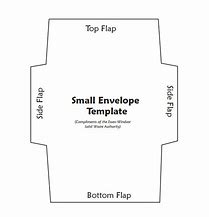 Image result for Small Envelope Size