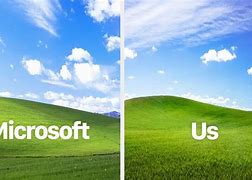 Image result for Windows XP Wallpaper Then and Now