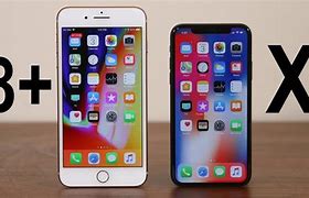 Image result for iPhone 10 vs 8 Plus