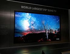 Image result for What is the largest TV ever?