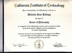 Image result for Certificate Doctorate of Philosophy Blank