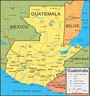Image result for Detailed Map of Guatemala