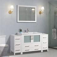 Image result for 54 Bathroom Vanity Single Sink