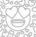 Image result for Heart Eyes. Emoji Coloring