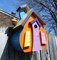 Image result for Crazy Bird Houses