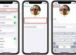 Image result for iPhone Profile Text Message