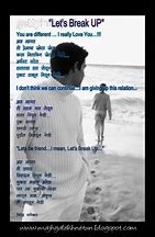 Image result for Breakup Song Quotes
